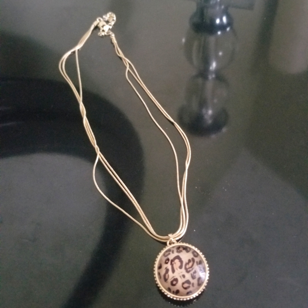 Animal Print Necklace